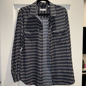 EQUIPMENT blouse size L - fits small